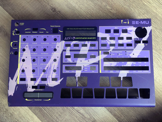 E-MU MP7 Command Station Top Frame in Fair Condition