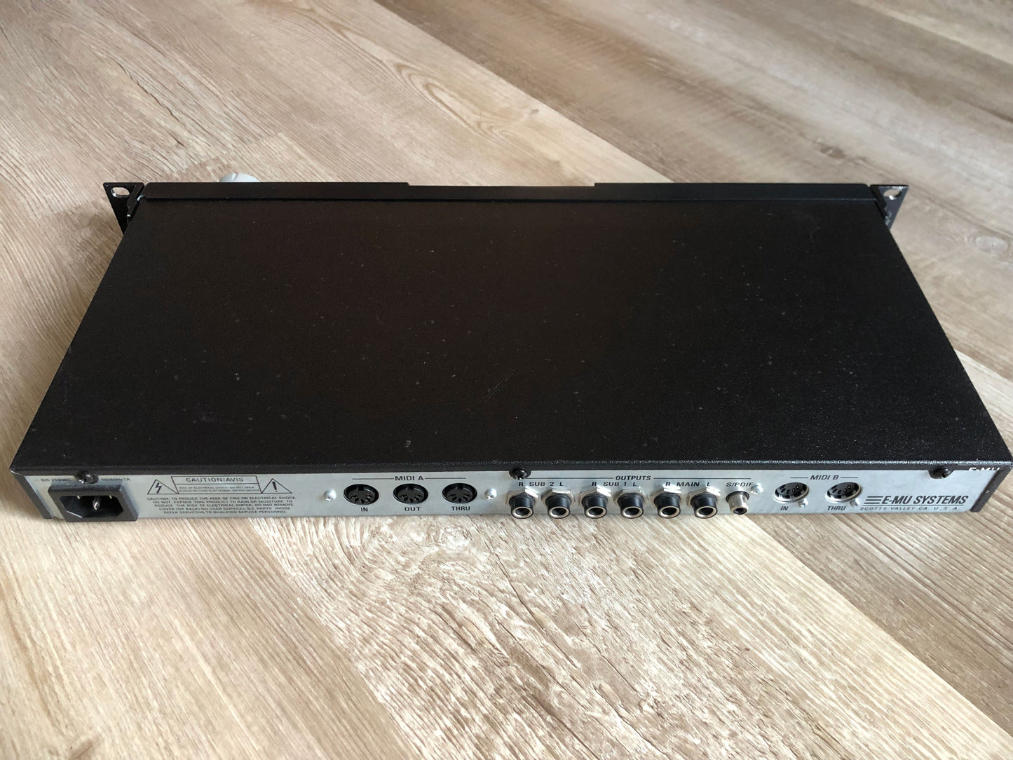 E-MU Systems Proteus 2000 w/ Rack Ears & New Encoder