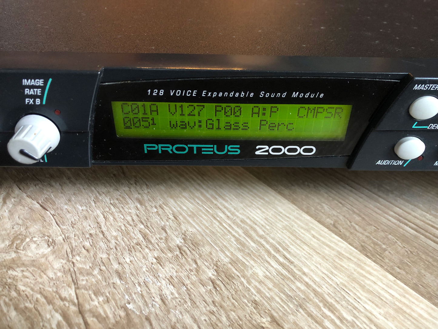 E-MU Systems Proteus 2000 w/ Rack Ears & New Encoder