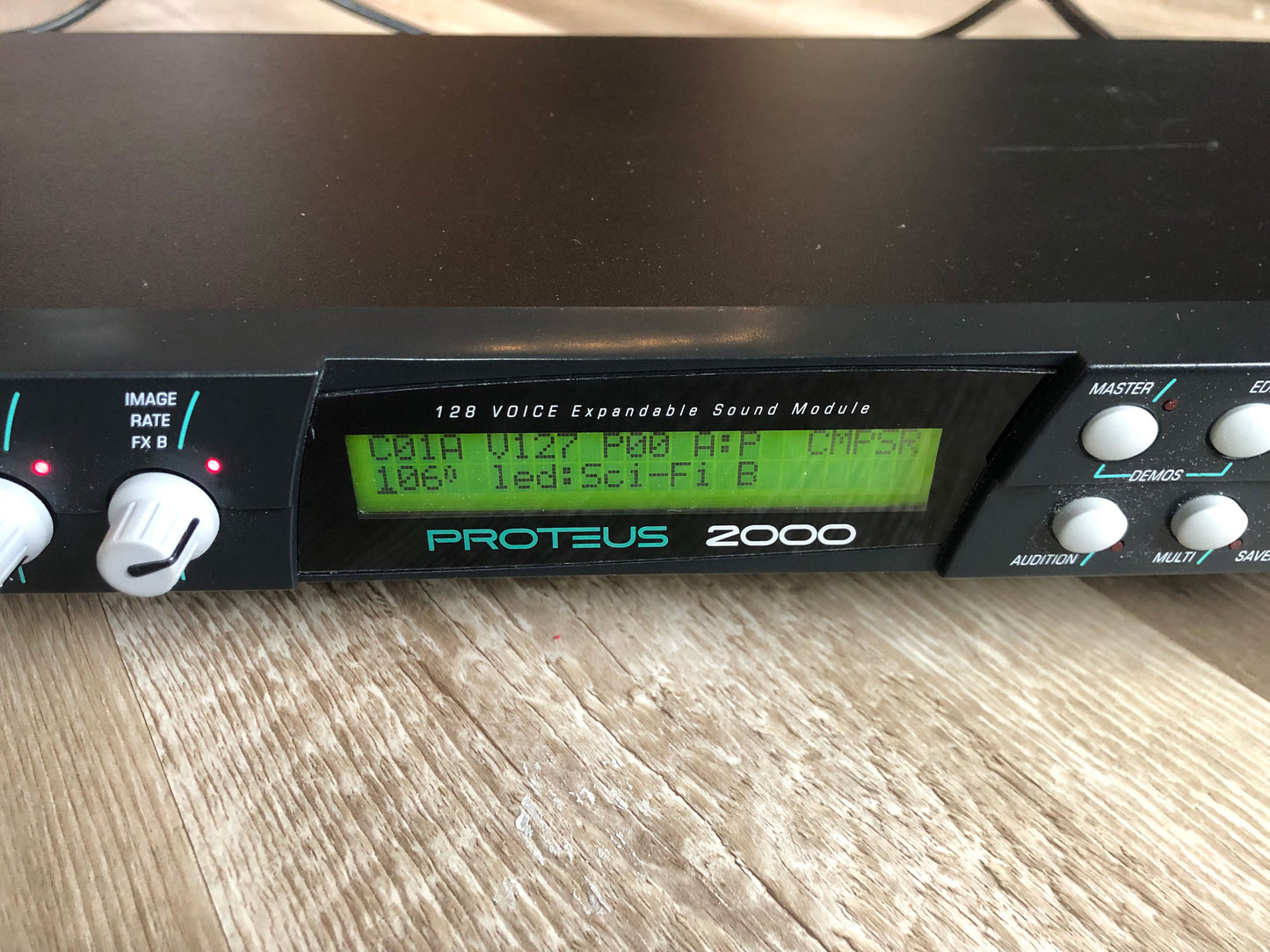 E-MU Systems Proteus 2000 w/ Rack Ears & New Encoder
