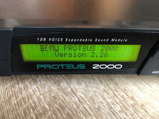 E-MU Systems Proteus 2000 w/ Rack Ears & New Encoder (Near Mint)