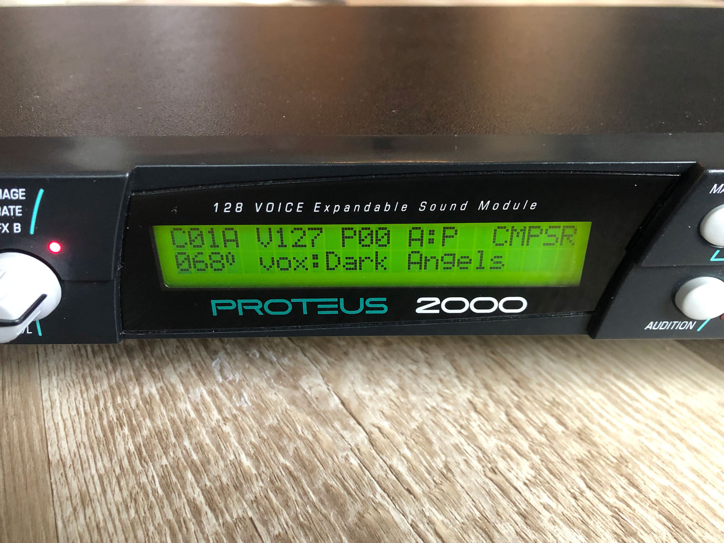 E-MU Systems Proteus 2000 w/ Rack Ears & New Encoder (Near Mint)