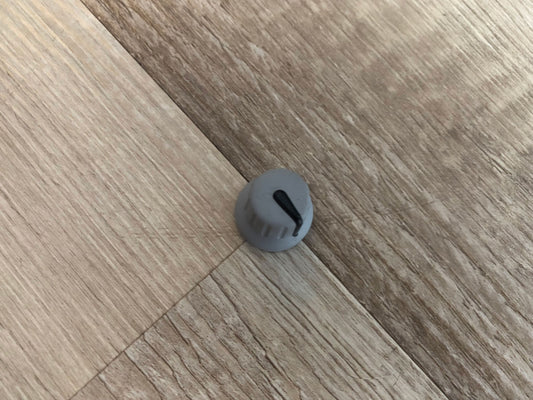 OEM Knob for E-MU Proteus 2000 Gray w/ Black Strip
