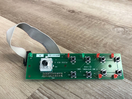 E-MU Proteus 2000 Right Panel PCB AP552-01 with New Encoder