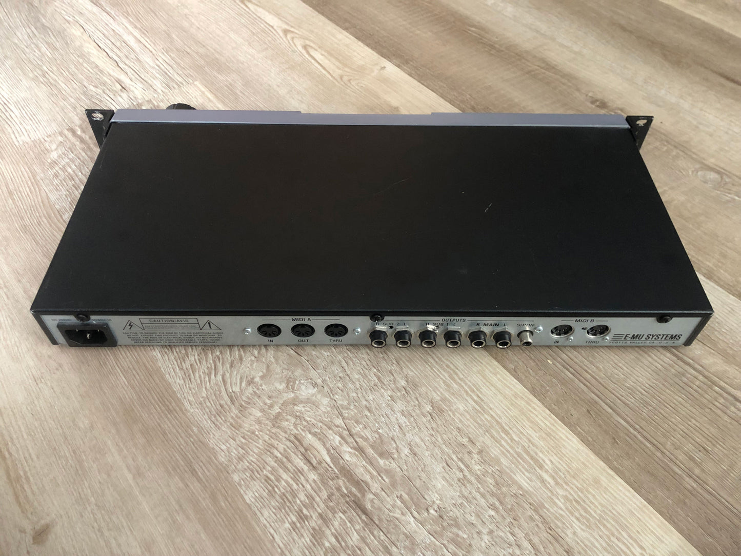 E-MU Virtuoso in Excellent Condition w/ Both Orchestral ROMS, Rack Ears, & New Encoder