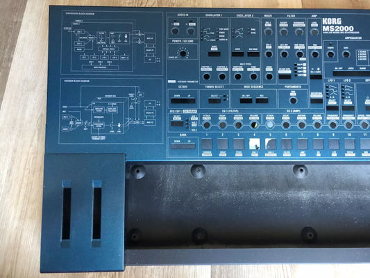 Korg MS2000 Top and Bottom Frame in Excellent Condition