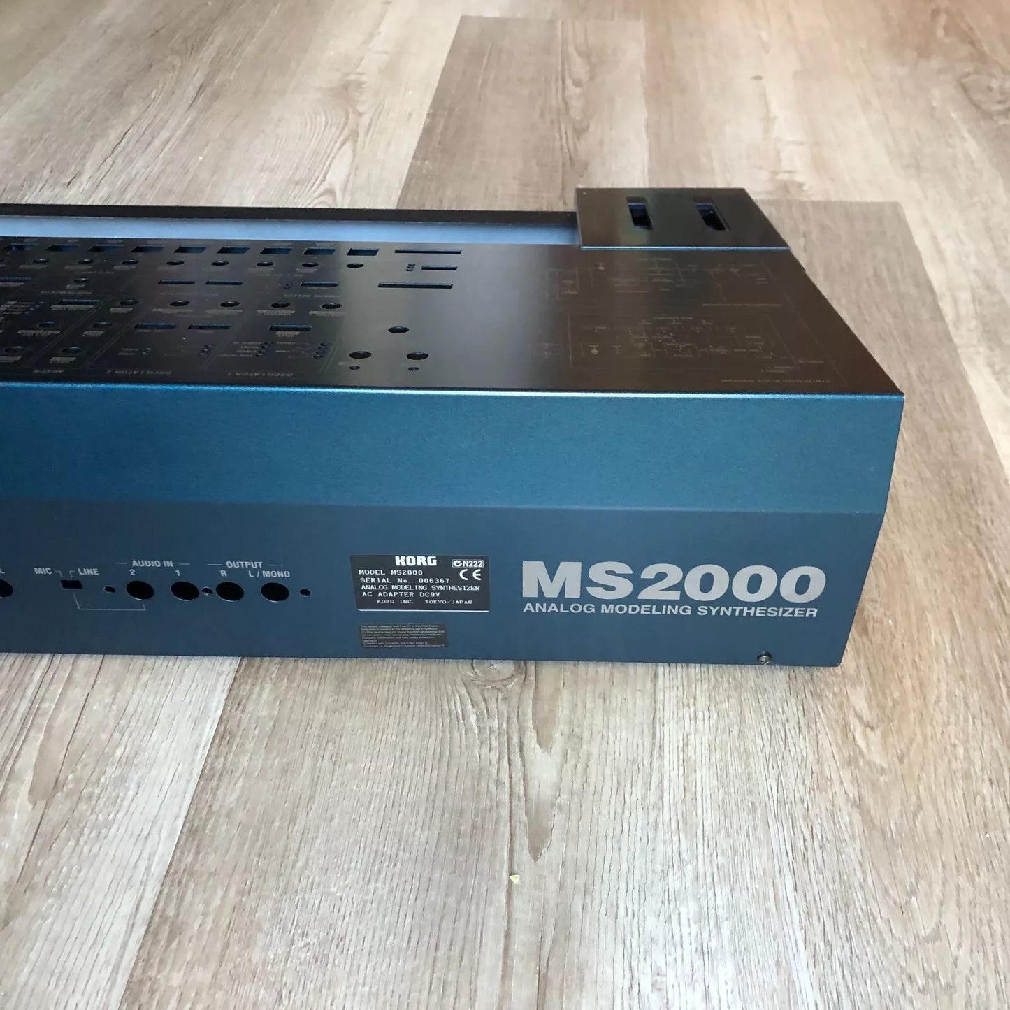 Korg MS2000 Top and Bottom Frame in Excellent Condition