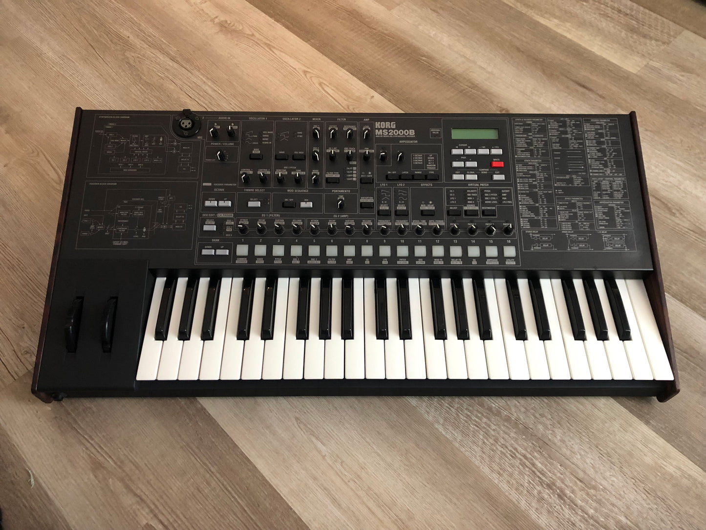 Korg MS2000B in Good Condition w/ Original Power Supply (No Mic)