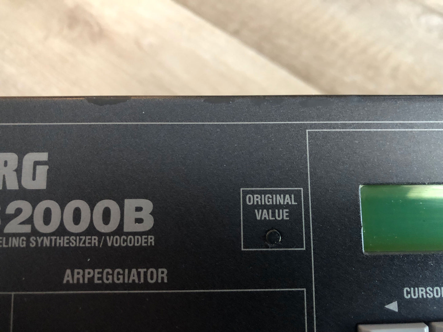 Korg MS2000B in Good Condition w/ Original Power Supply (No Mic)