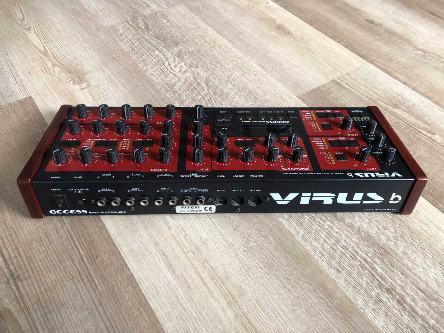 Access Virus B Desktop, New Tacts, Power Supply Filter Cap, Battery, OS 4.9