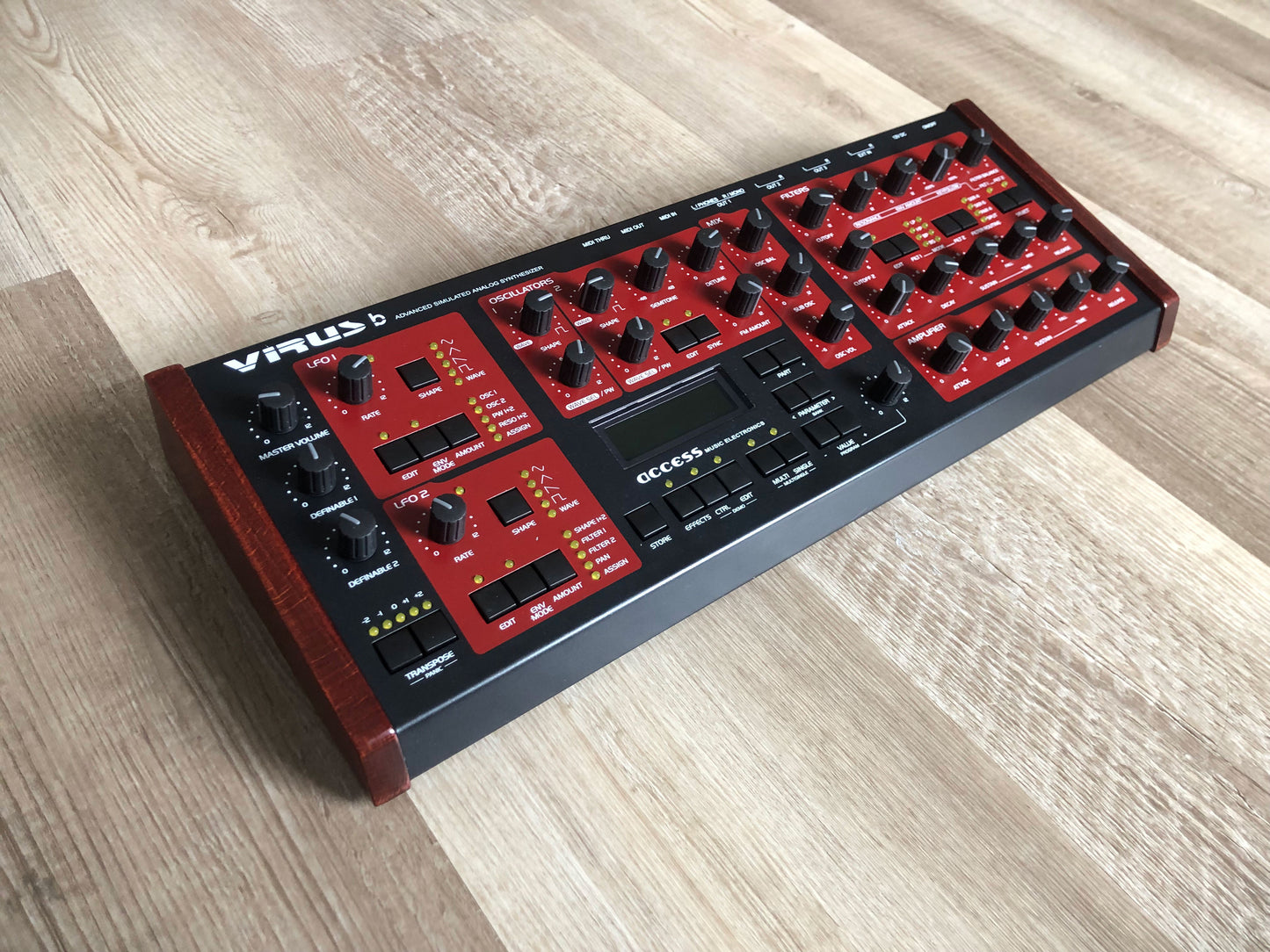 Access Virus B Desktop, New Tacts, Power Supply Filter Cap, Battery, OS 4.9