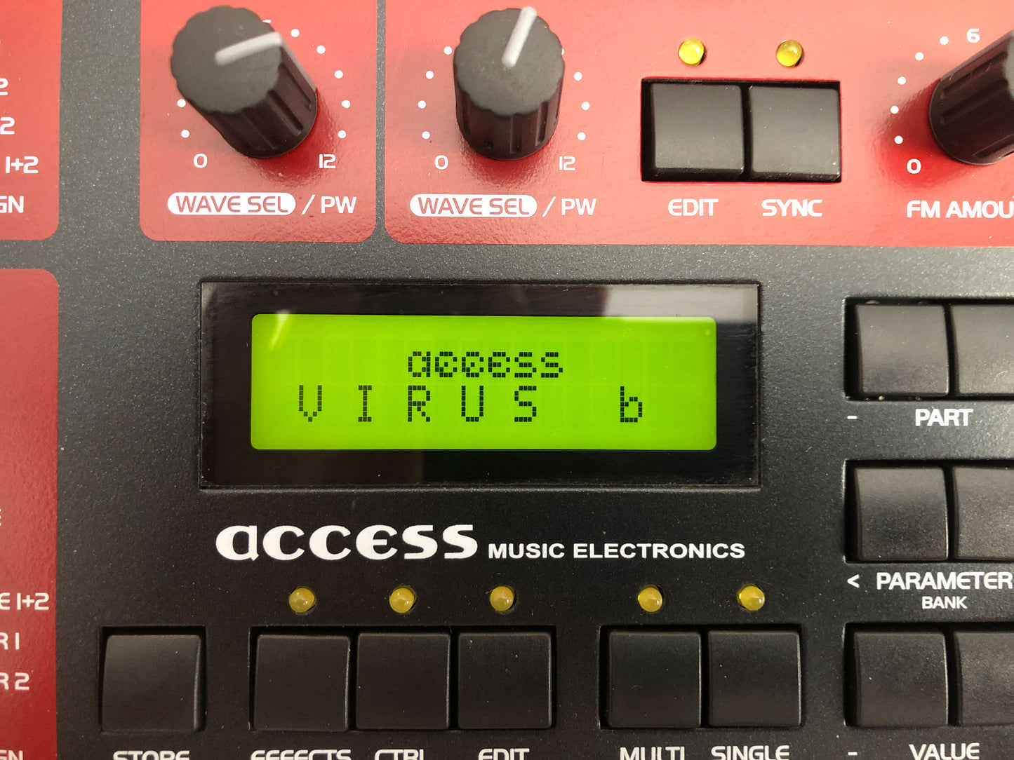 Access Virus B Desktop, All New Tacts, Power Filter Cap, Battery + PSU, OS 4.9