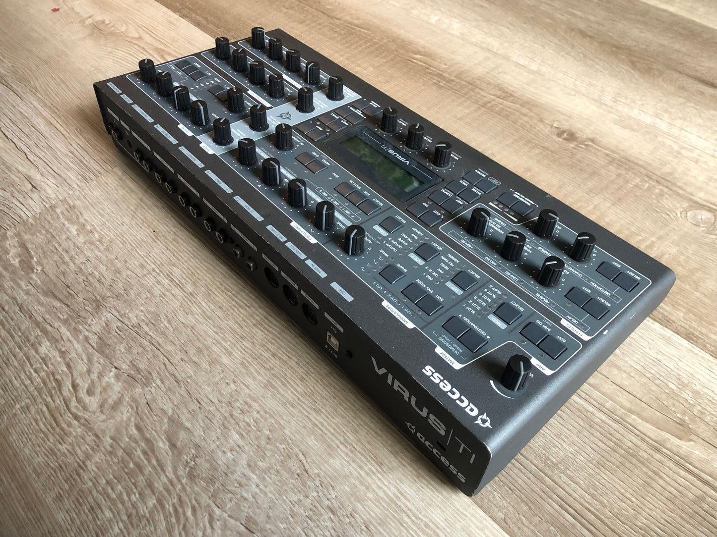 Access Virus TI2 Desktop Synth with New Battery, Power Supply, and New USB Cable