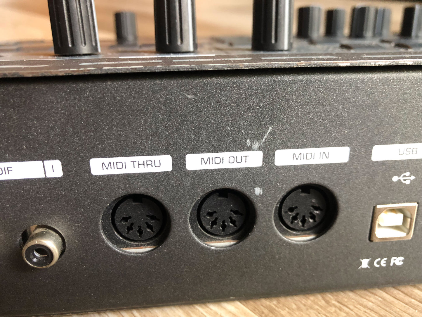 Access Virus TI2 Desktop Synth with New Battery, Power Supply, and New USB Cable