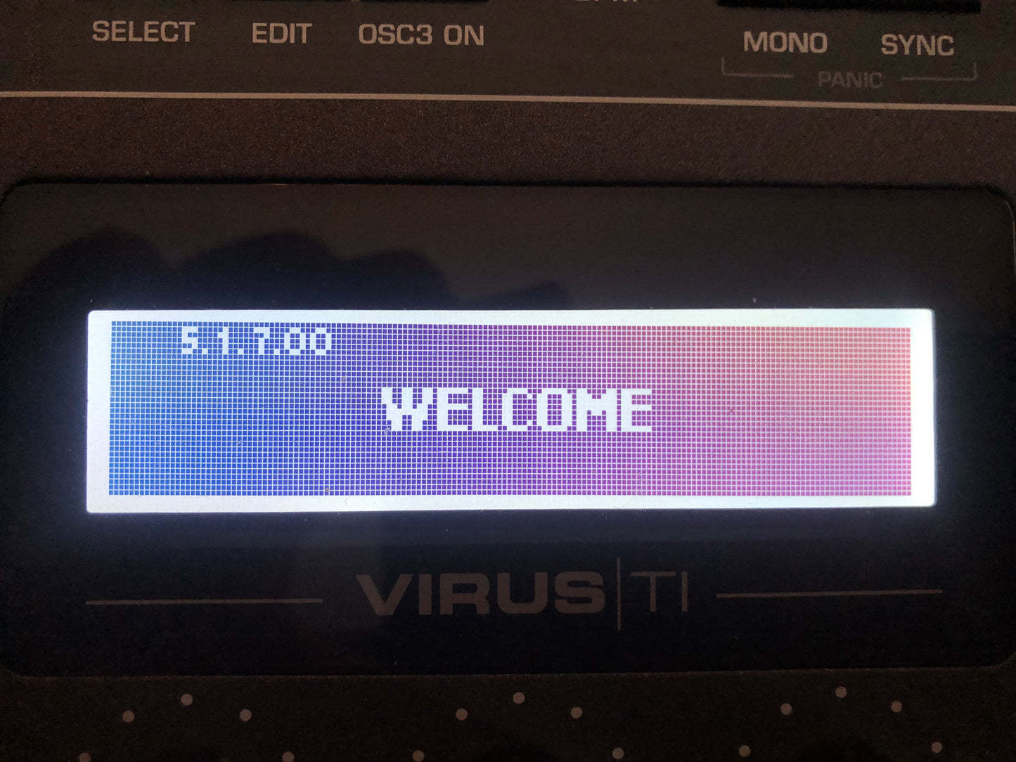 Access Virus TI2 Desktop Synth with New Battery, Power Supply, and New USB Cable
