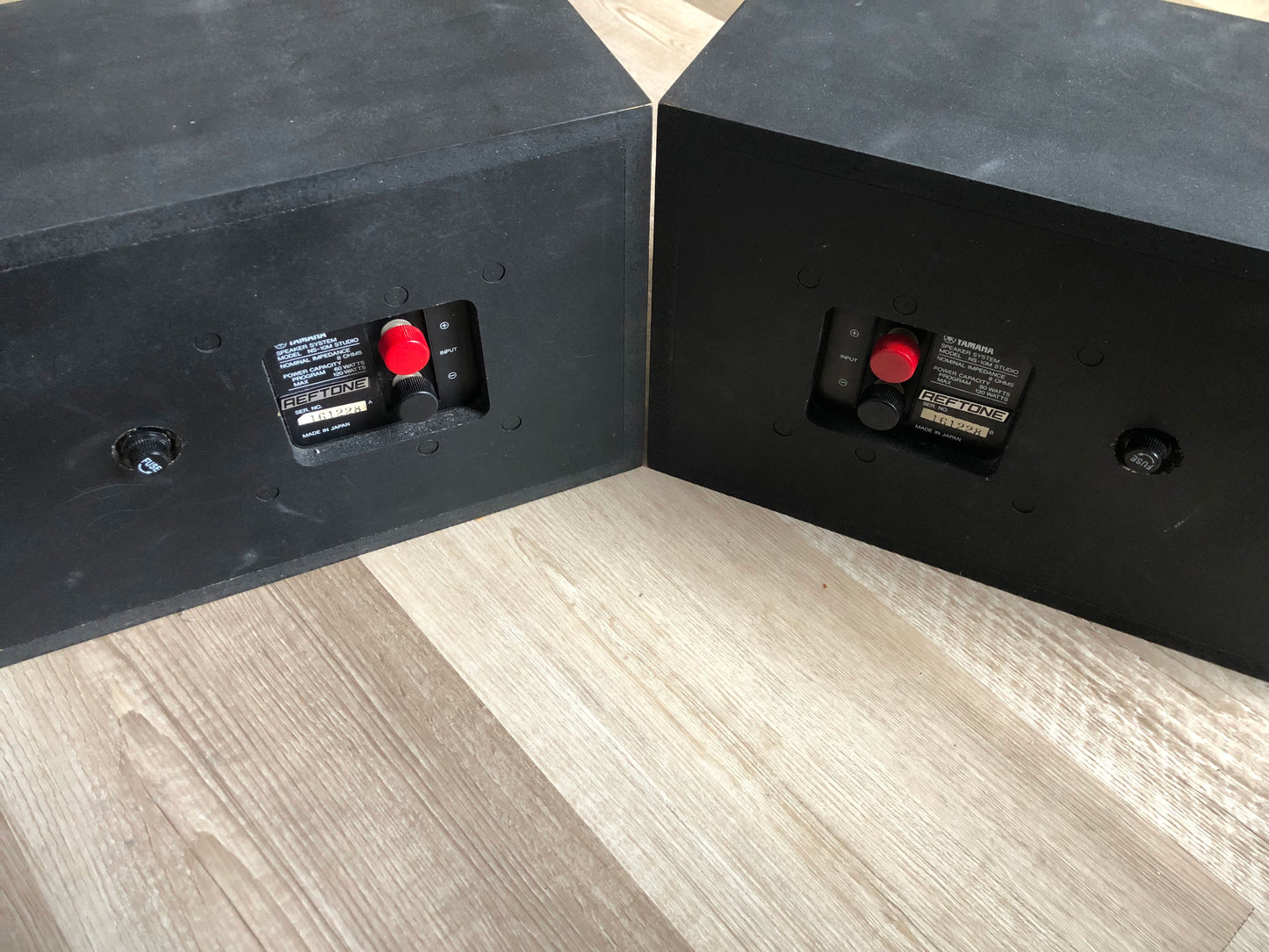 Yamaha NS-10M Studio Monitors Matched Set w/ Reftone Upgraded Woofers