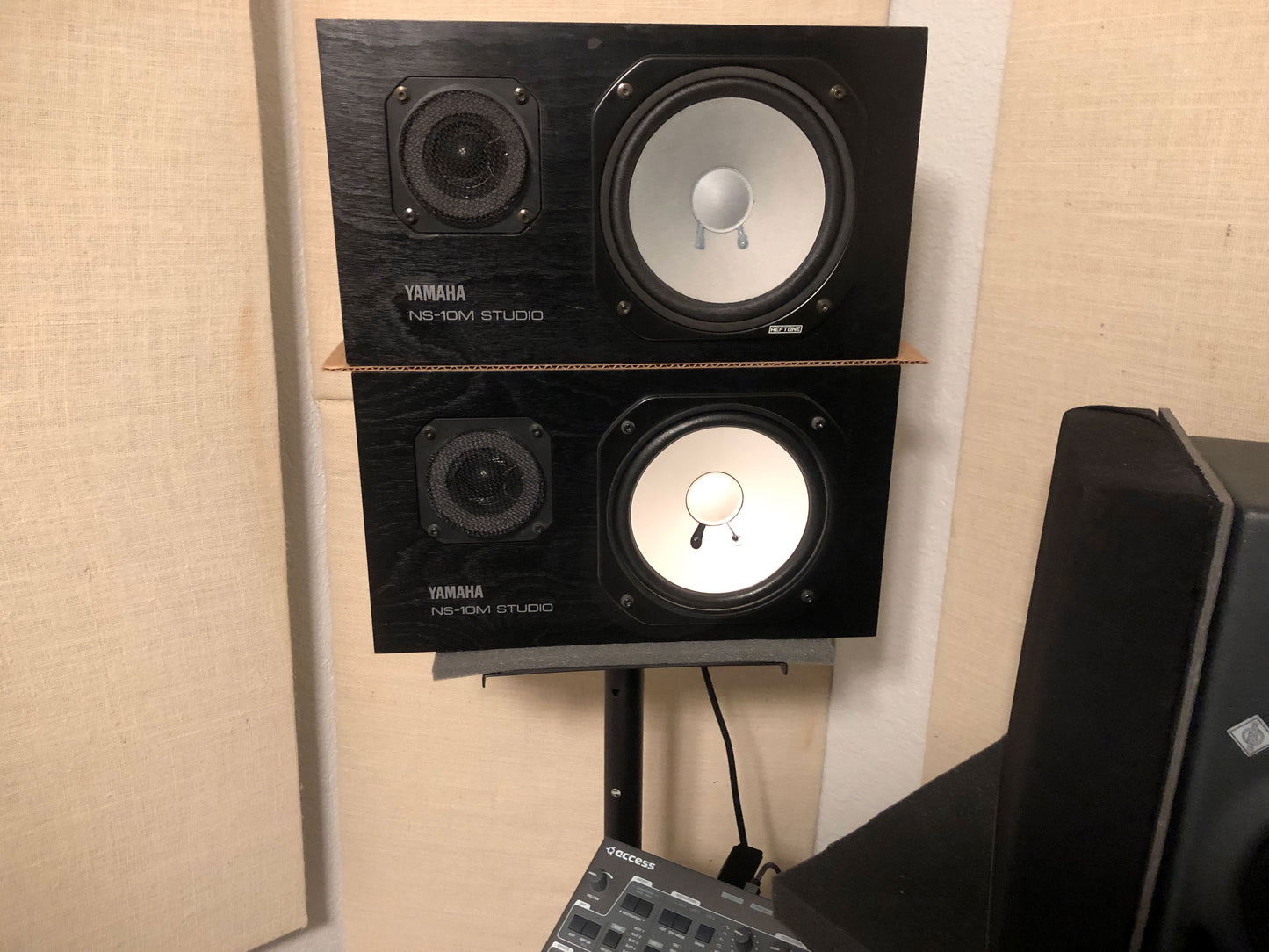 Yamaha NS-10M Studio Monitors Matched Set w/ Reftone Upgraded Woofers