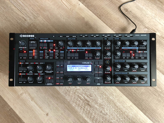 Access Virus TI Rack, w / All New Tacts, New Battery, Power Supply + HQ USB Cable