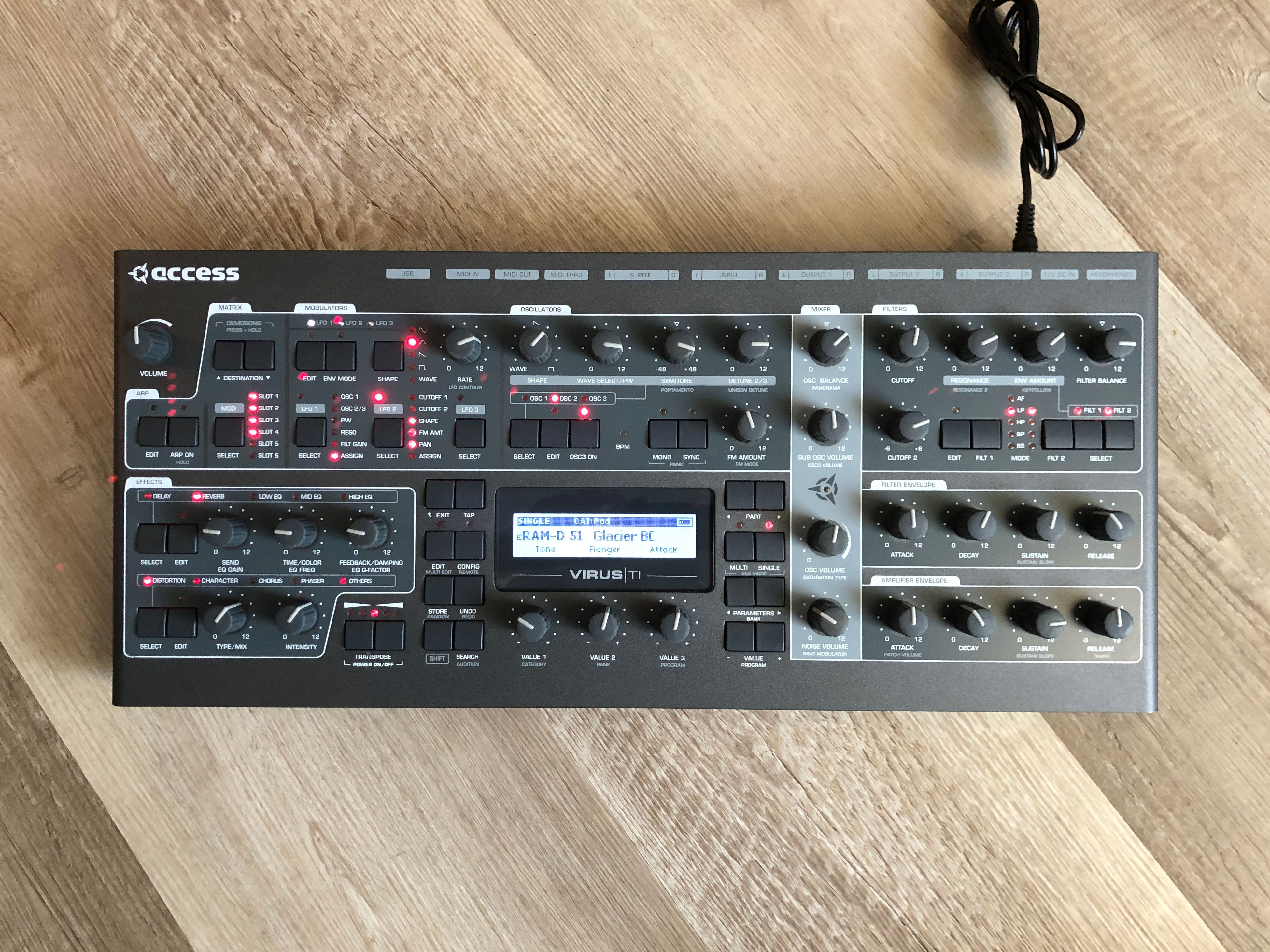 Access Virus TI2 Desktop Digital Synth Refurbished