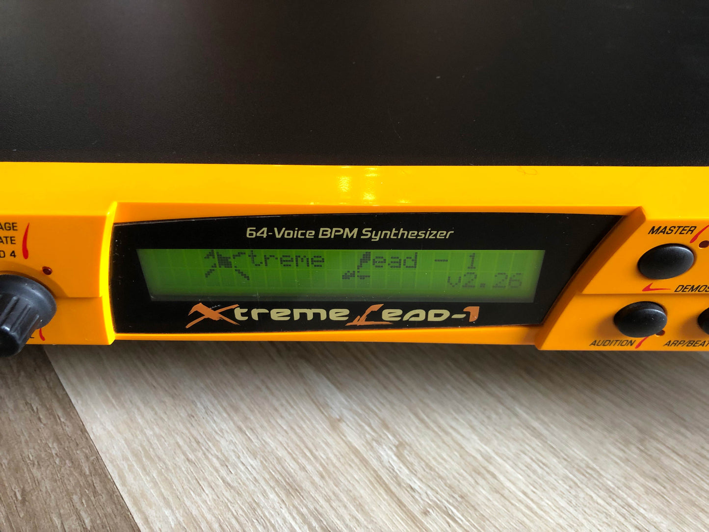 E-MU Xtreme Lead XL-1 Synthesizer Module w/ New, Modern Power Supply + New Encoder