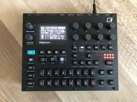 Elektron Digitone II 16-Voice Digital Synthesizer w/ OG Box, PSU + New USB Cable