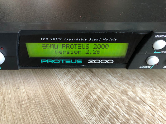 E-MU Systems Proteus 2000 Synthesizer Sound Module w/ New Encoder