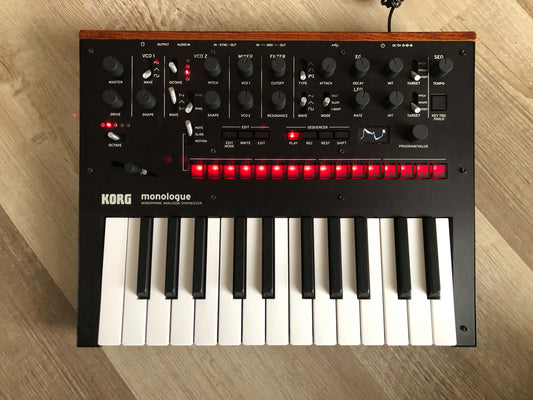 Korg Monologue Analog Synthesizer w/ Original Box & Quality PSU