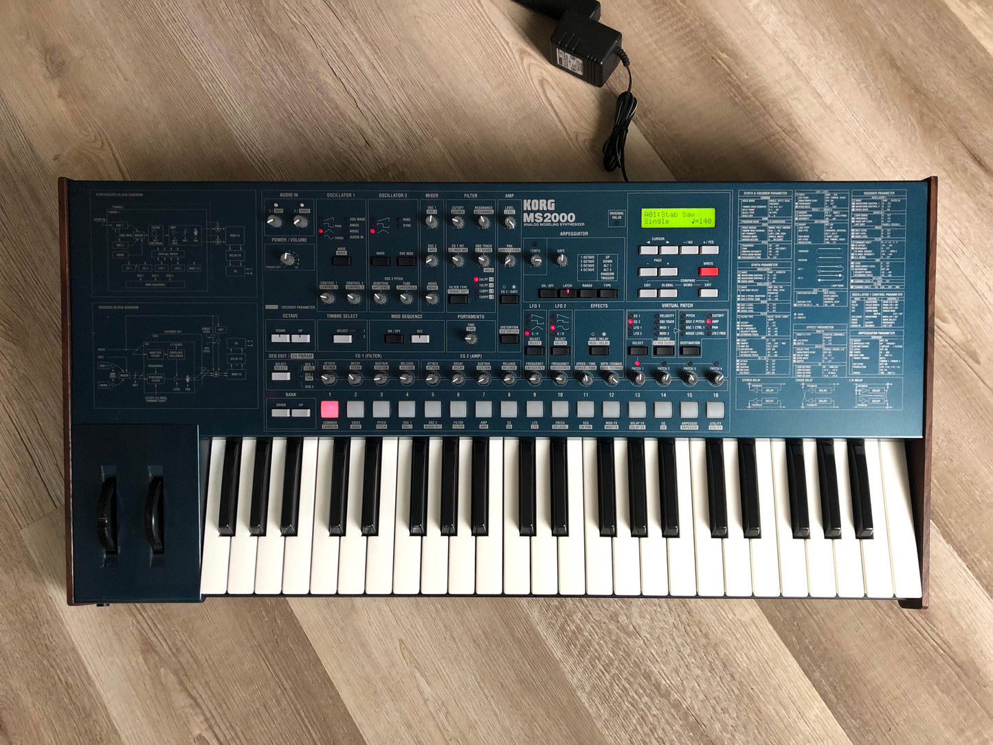 Korg MS2000 Analog Modeling Synthesizer w/ OEM Power Supply