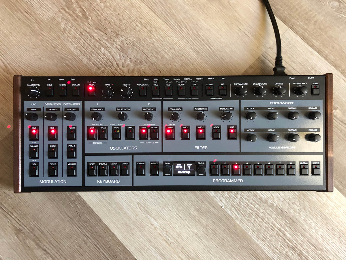 Oberheim OB-X8 Analog Desktop Synthesizer in Excellent Condition w/ OG Box