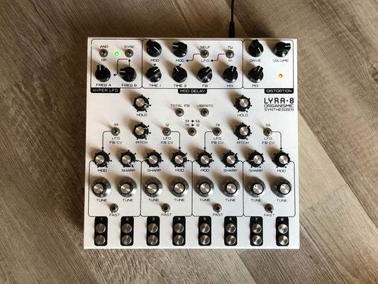 SOMA Laboratory Lyra-8 Organismic Synthesizer (White) w/ Original Box