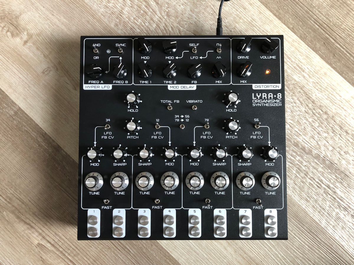 SOMA Laboratory Lyra-8 Organismic Synthesizer (Black)