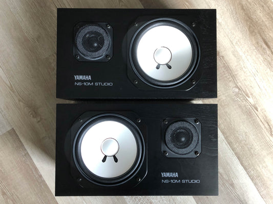 Yamaha NS-10M Studio Monitors Matched Pair w/ Original Box + Manual