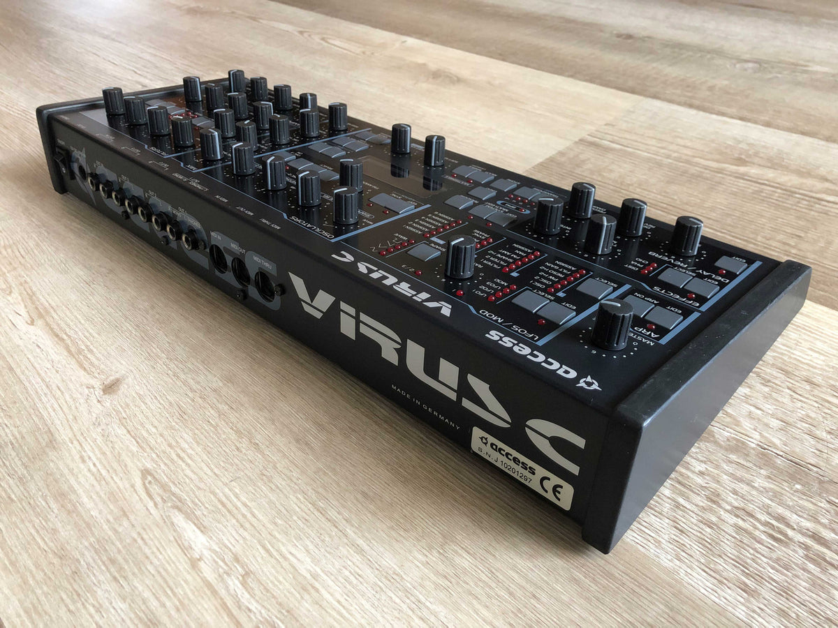 Access Virus C Desktop, Fully Recapped w/ All New Tacts, New Power Switch, Battery + Triad PSU