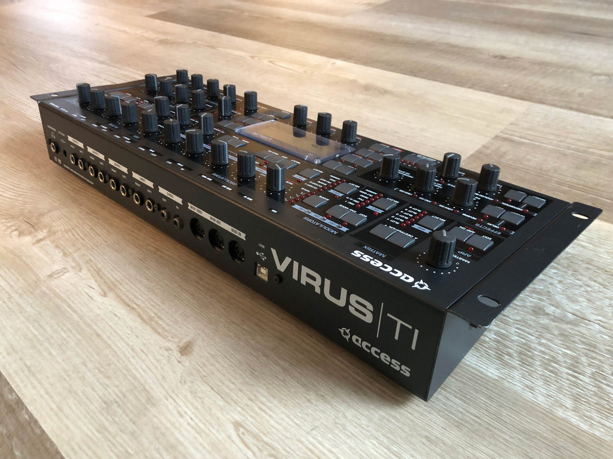 Access Virus TI Rack w/ All New Tacts, New Battery, PSU + HQ USB Cable
