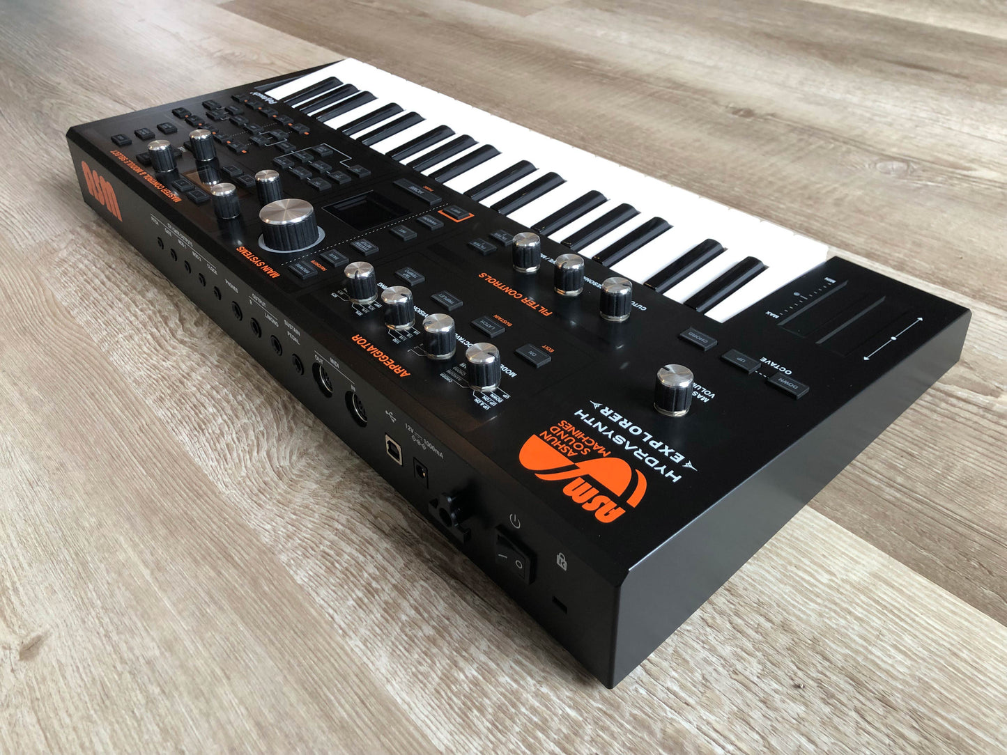 ASM Hydrasynth Explorer Polyphonic Wave Morphing Synthesizer w/ OG Box, Manual + PSU