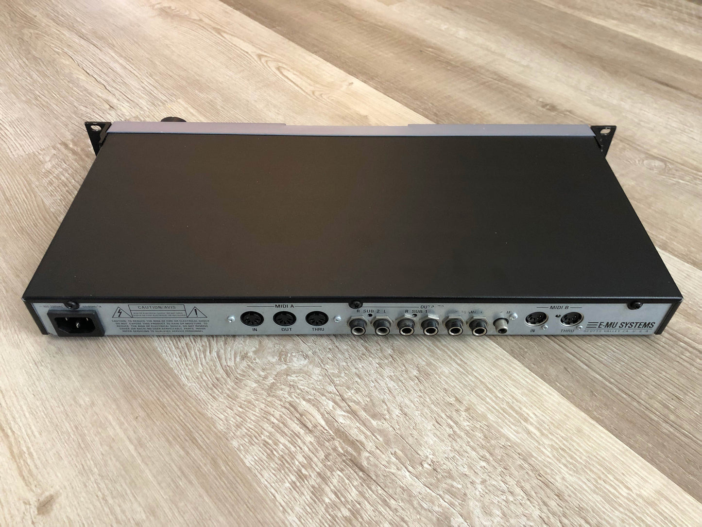 E-MU Systems Virtuoso 2000 Synthesizer Sound Module w/ New Encoder + Rack Ears