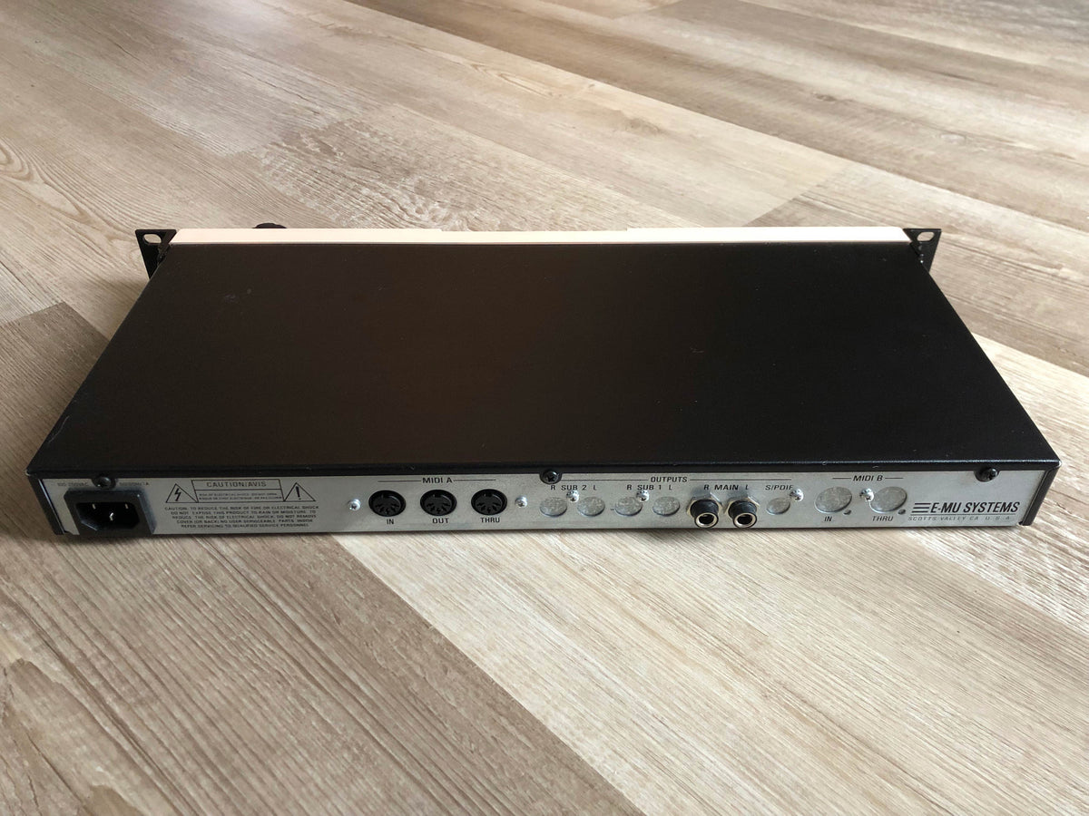 E-MU Systems B-3 Tonewheel Organ Sound Module in Beautiful Condition w/ New Encoder + Rack Ears