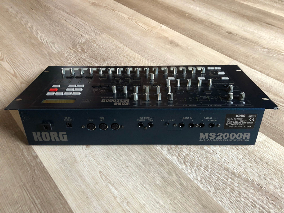 Korg MS2000R Analog Modeling Rack Synthesizer w/ Power Supply