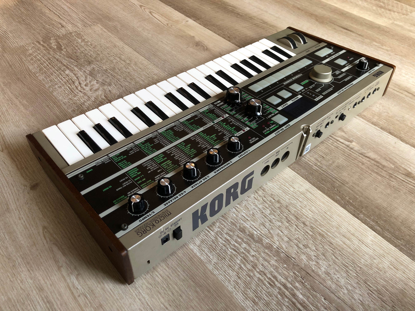 MicroKorg w/ All New Pots & Tacts, New Mic + Aftermarket PSU