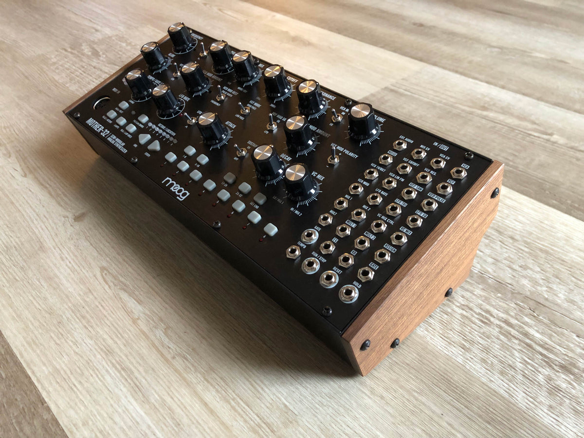 Moog Mother-32 Semi-Modular Analog Synthesizer w/ OG Box, PSU, 5 Moog Patch Cables + Manual