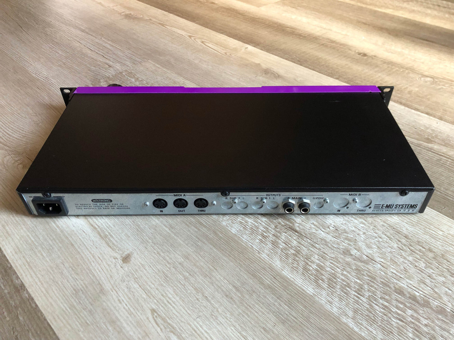 E-MU Systems Mo' Phatt 64-Voice Synthesizer w/ New Encoder + New, Modern PSU