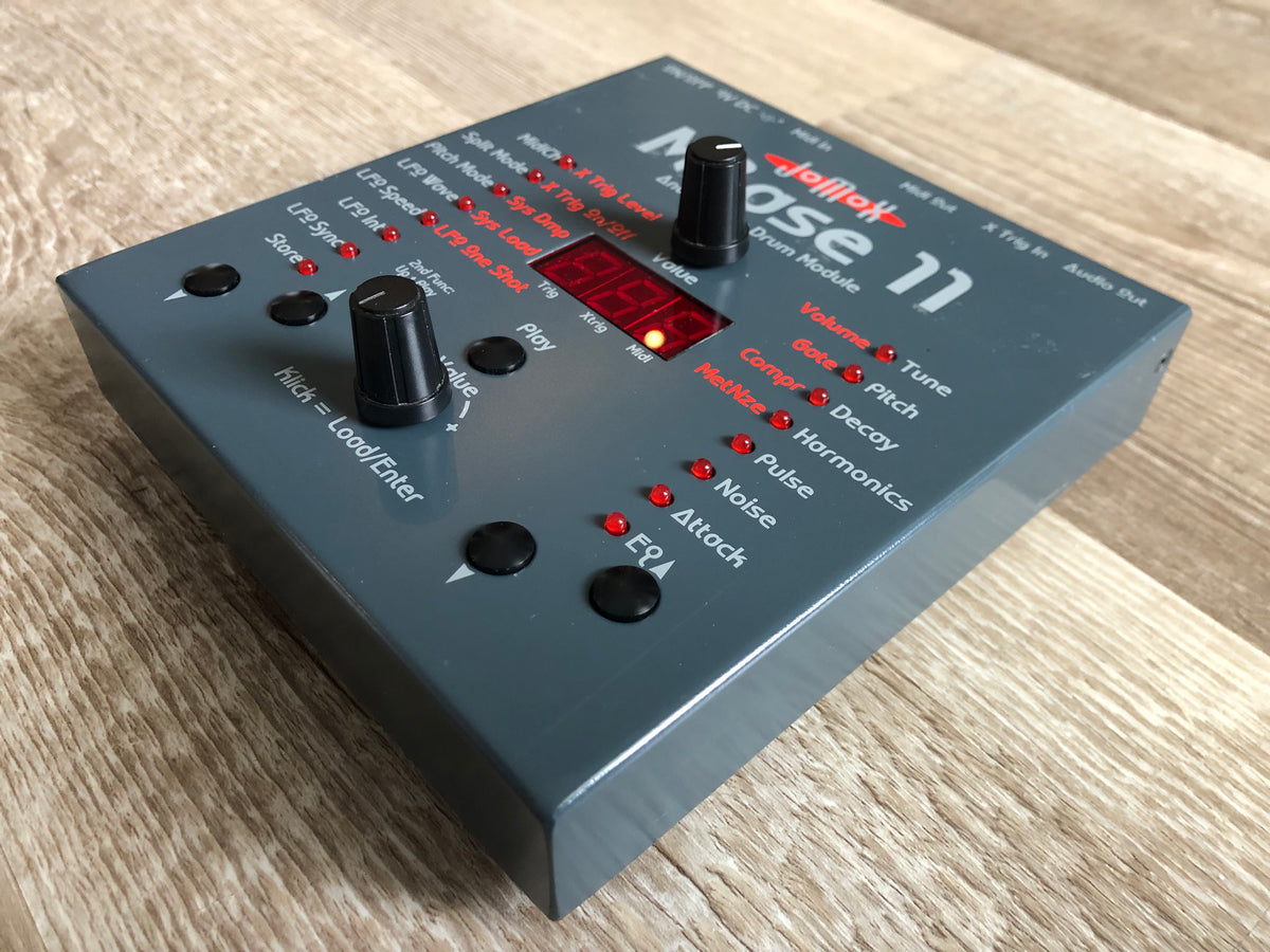 Jomox MBase 11 Analog Kick Drum Synthesizer w/ All New Tacts + OG PSU