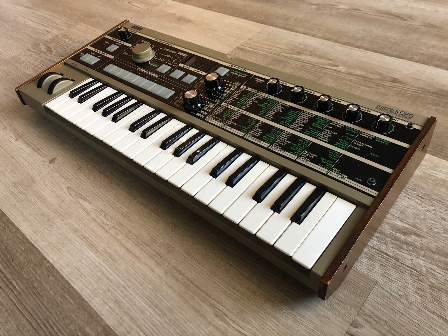 Budget MicroKorg w/ Aftermarket Power Supply (no Mic)