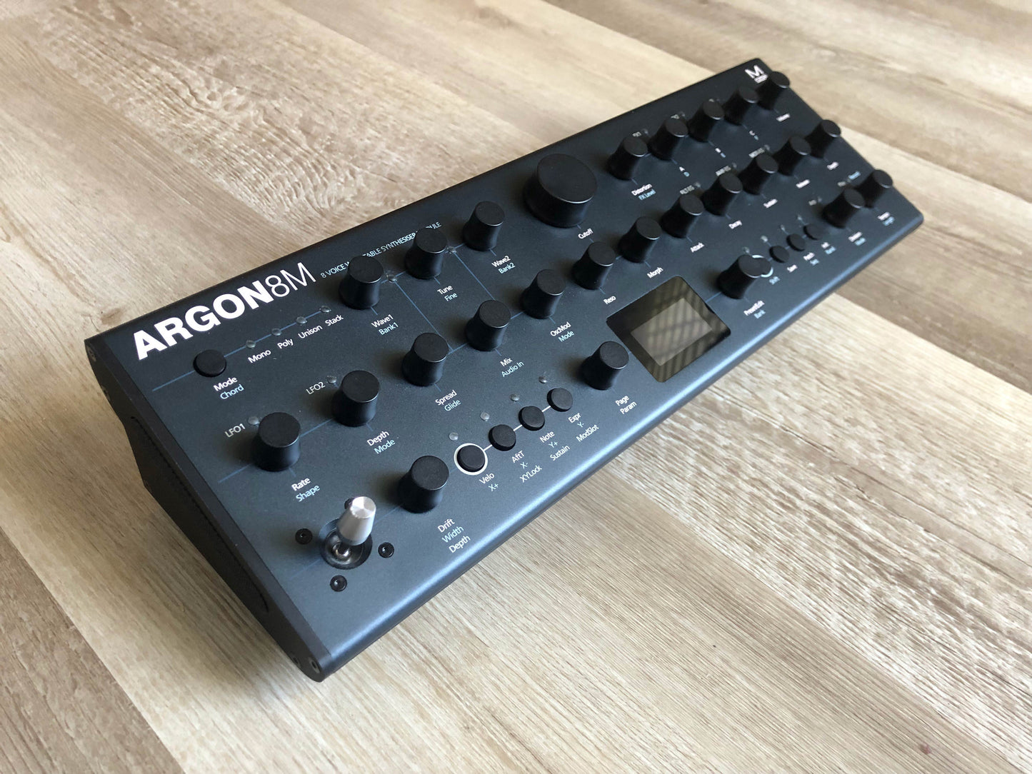 Modal Argon 8M Desktop / Rack Wavetable Synthesizer w/ the OG Box