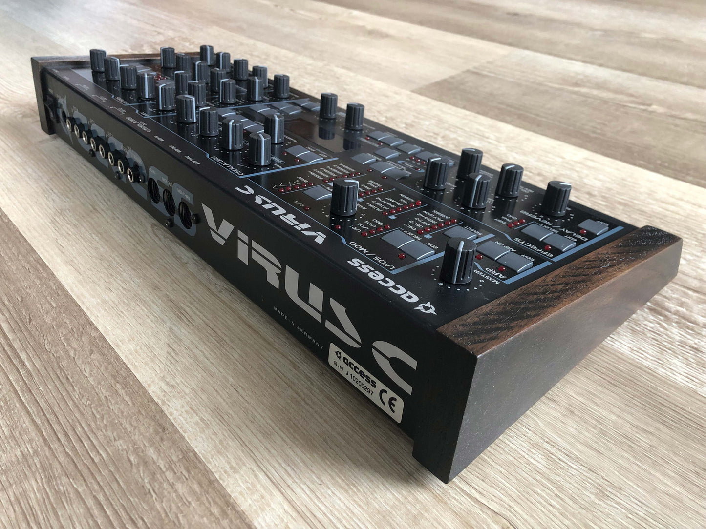 Access Virus C Desktop w/ All New Tacts, New Battery, New Custom Display + Custom Wood Sides