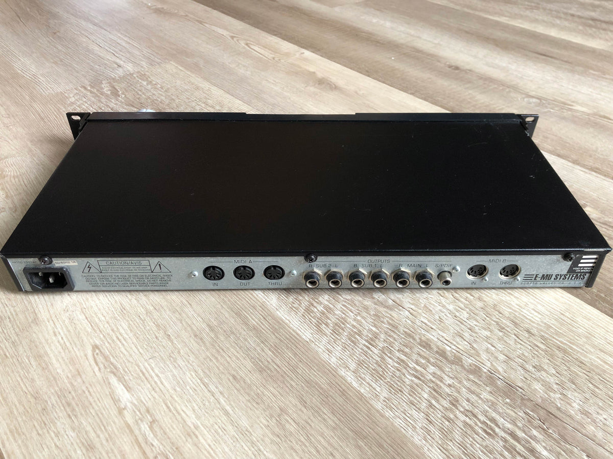 E-MU Systems Proteus 2000 Synthesizer Sound Module w/ New Encoder, New Modern PSU + Rack Ears
