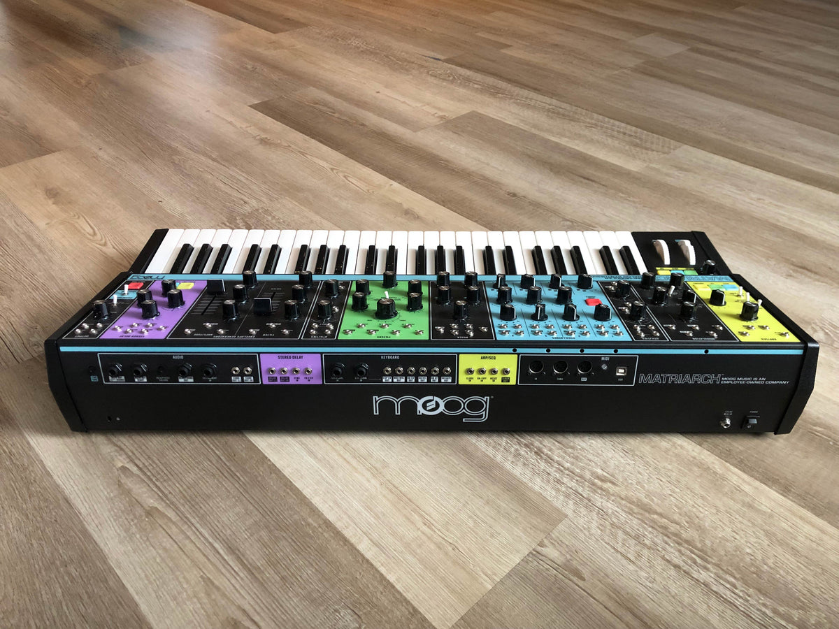 Moog Matriarch Semi-Modular Analog Synthesizer w/ OG Box, Patch Cables + PSU