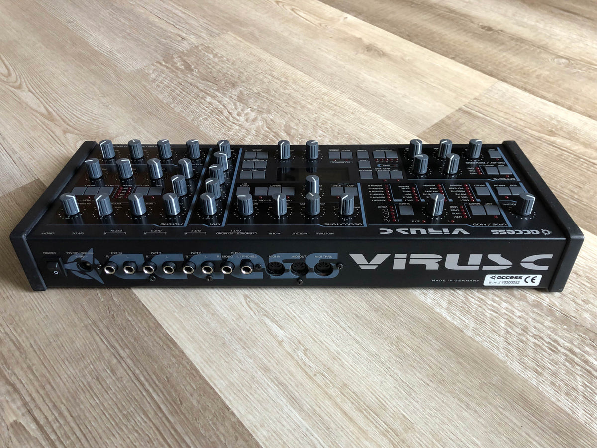 Access Virus C Desktop, Fully Recapped, All New Tacts, New Volume Pot, Power Switch, Battery + PSU