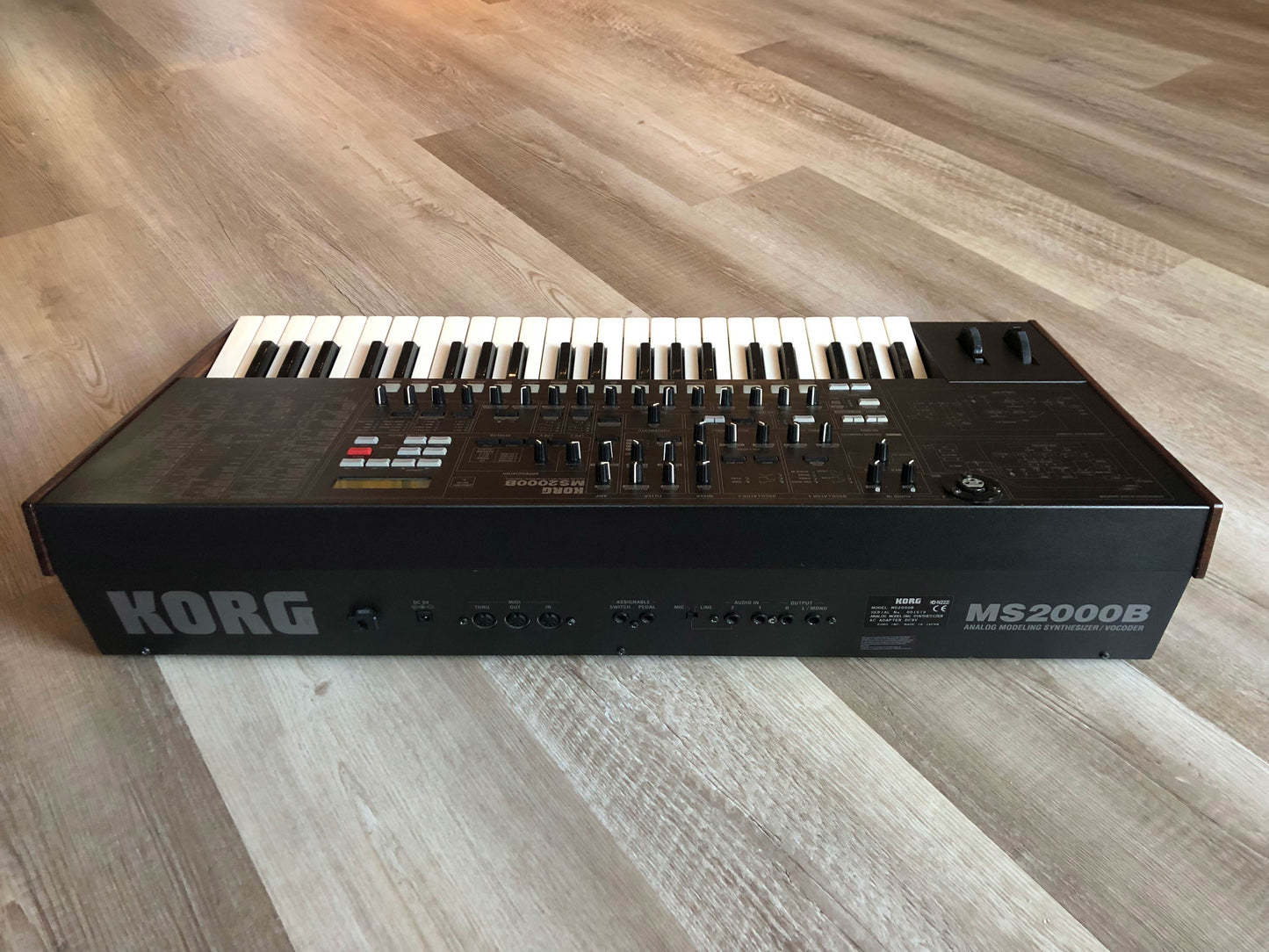 Korg MS2000B w/ Gooseneck Mic + PSU