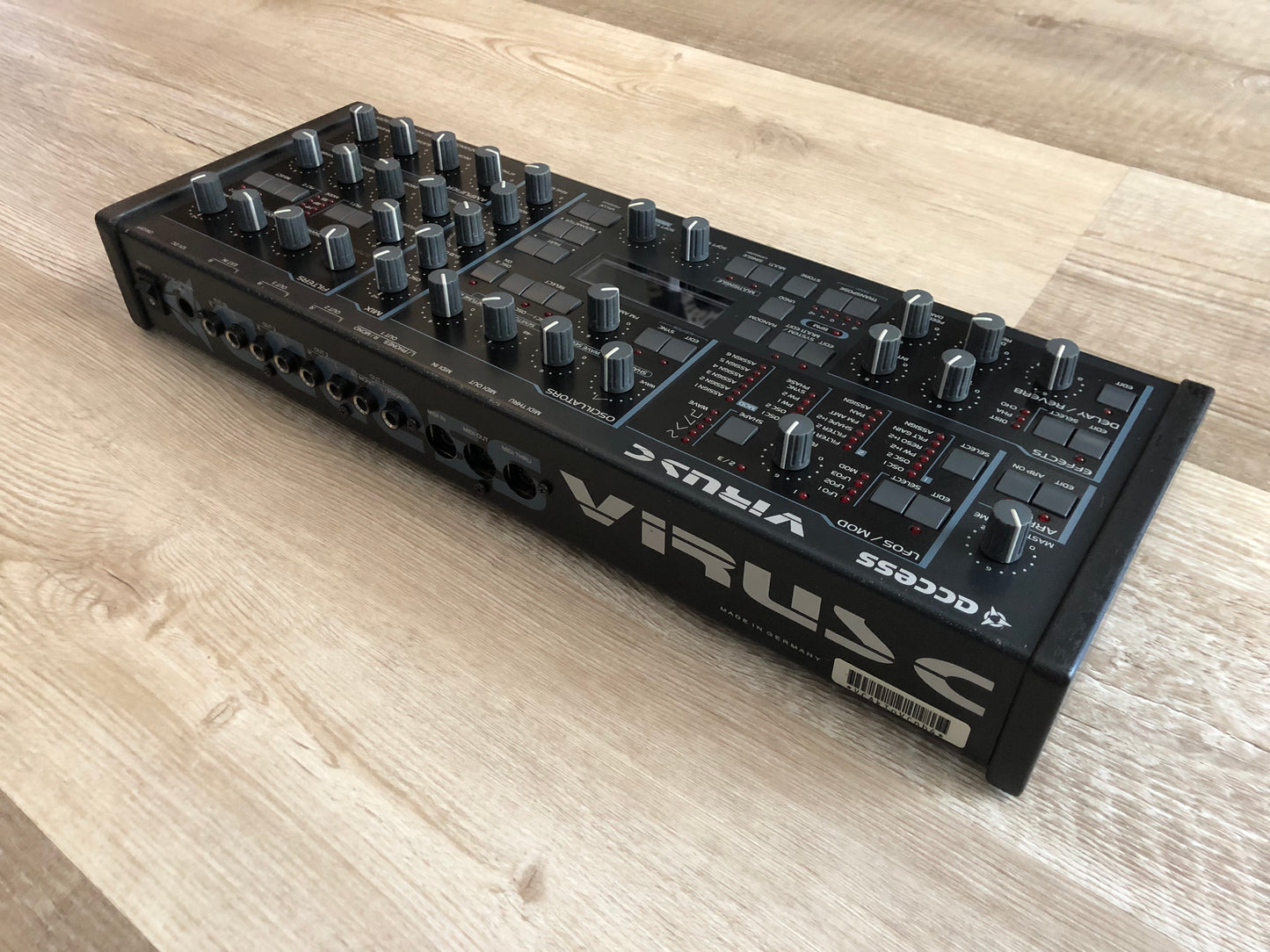 Access Virus C Desktop, Fully Recapped, All New Tacts, New Power Switch, Battery + PSU